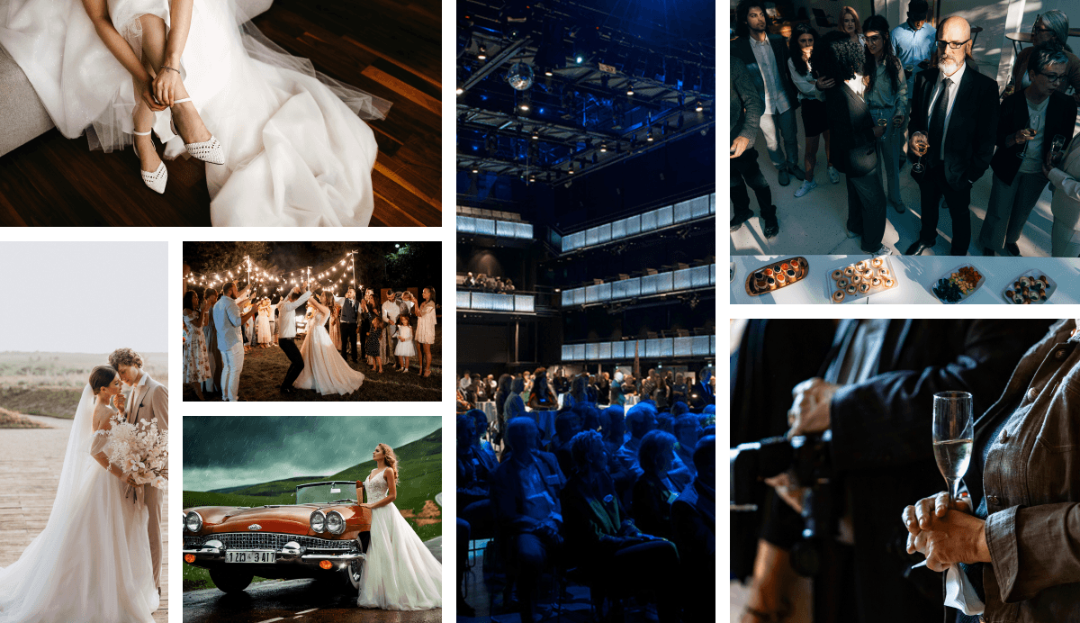 From intimate weddings to grand corporate events